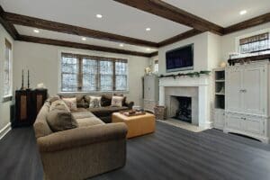 wood effect vinyl floor