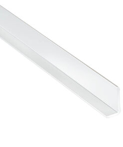 FIBO Aluminium J Edge Trim 2.4M