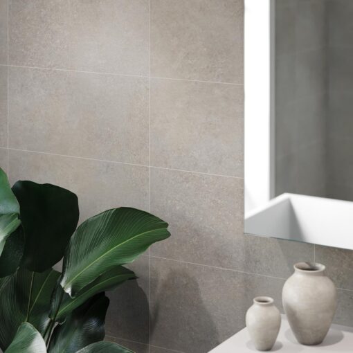 Fibo Grey Concrete Tile