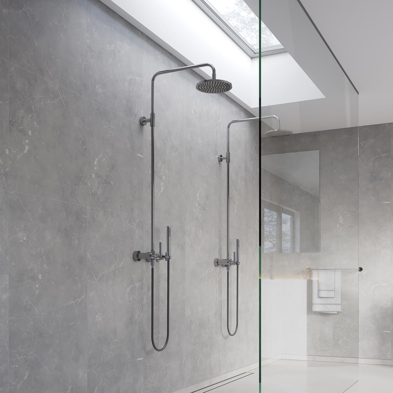 Interior Decorating Fibo luxury wall panels shower