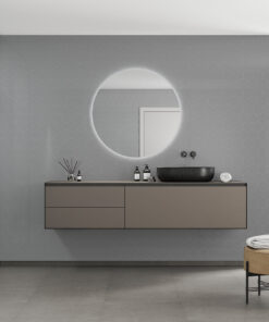 Fibo Medium Grey Hexagon Tile