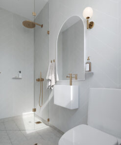 Alternative view of Fibo Grey Cement Chevron Tile