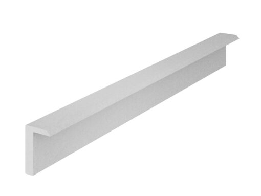 Kerradeco Top Edge Trim Silver 2.7m A05