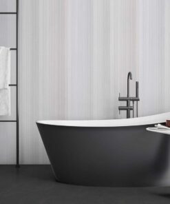 Alternative view of Matt Stripes Light Grey