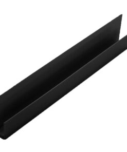 Decorative wall panel trims black edge