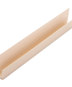 2 Part Edge Trim Cream 8/10mm x 2.7m