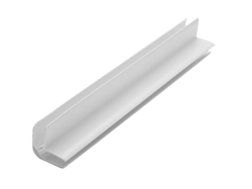 2 Part Uni Corner White 8/10mm 2.7m