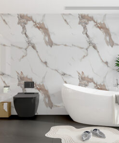 Bronze Carrara Marble - Super Matt - PVC Wall Panels 1m (Single Pack)