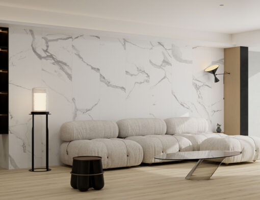 Grey Carrara 600 - Odyssey SPC Wall Panel 600mm