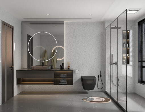 Terrazzo Stone - Super Matt - PVC Wall Panels 1m (Single Pack)